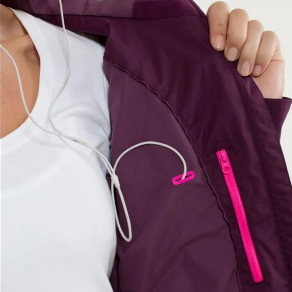 lululemon athletica Purple Trench Coat - Picture 3 of 6
